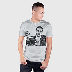 Футболка спортивная мужская Тайлер кайфует, цвет: 3D-принт — фото 2