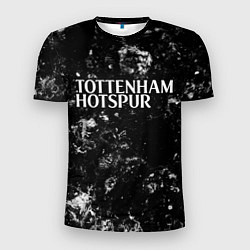 Футболка спортивная мужская Tottenham black ice, цвет: 3D-принт