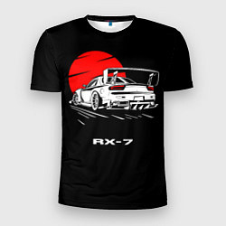 Футболка спортивная мужская Mazda RX-7, цвет: 3D-принт
