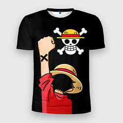 Футболка спортивная мужская One piece - Monkey D Luffy, цвет: 3D-принт