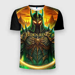 Футболка спортивная мужская Elden Ring black knight, цвет: 3D-принт
