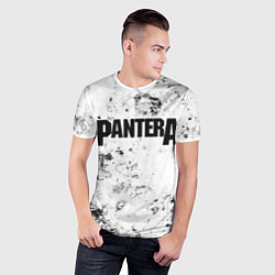 Футболка спортивная мужская Pantera dirty ice, цвет: 3D-принт — фото 2