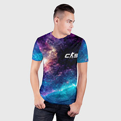 Футболка спортивная мужская Counter-Strike 2 space game, цвет: 3D-принт — фото 2