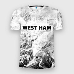 Мужская спорт-футболка West Ham white graphite