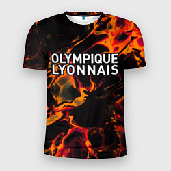 Мужская спорт-футболка Lyon red lava