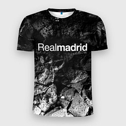 Мужская спорт-футболка Real Madrid black graphite