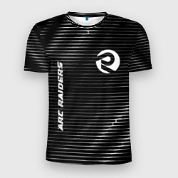 Мужская спорт-футболка ARC Raiders metal game lines