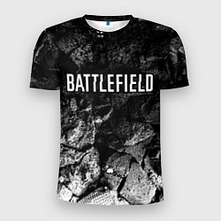 Футболка спортивная мужская Battlefield black graphite, цвет: 3D-принт