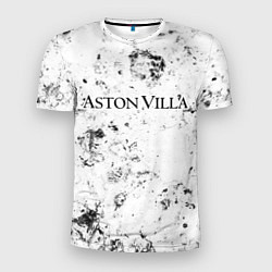 Футболка спортивная мужская Aston Villa dirty ice, цвет: 3D-принт