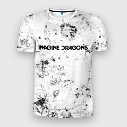 Футболка спортивная мужская Imagine Dragons dirty ice, цвет: 3D-принт
