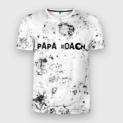 Футболка спортивная мужская Papa Roach dirty ice, цвет: 3D-принт