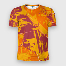 Мужская спорт-футболка Яркий абстрактный паттерн для спорта
