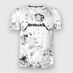 Футболка спортивная мужская Metallica dirty ice, цвет: 3D-принт