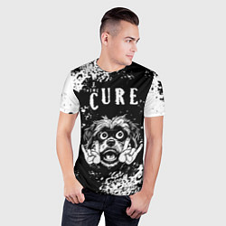 Футболка спортивная мужская The Cure рок пес, цвет: 3D-принт — фото 2