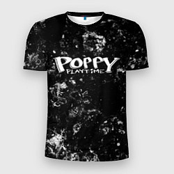 Футболка спортивная мужская Poppy Playtime black ice, цвет: 3D-принт