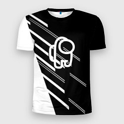 Футболка спортивная мужская Among us pattern sport, цвет: 3D-принт