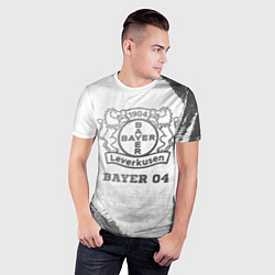 Футболка спортивная мужская Bayer 04 - white gradient, цвет: 3D-принт — фото 2