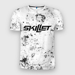 Футболка спортивная мужская Skillet dirty ice, цвет: 3D-принт