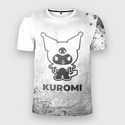 Футболка спортивная мужская Kuromi - white gradient, цвет: 3D-принт