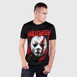 Футболка спортивная мужская Halloween Michael Myers, цвет: 3D-принт — фото 2