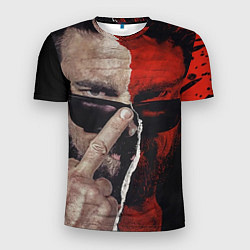 Мужская спорт-футболка Между добром и злом