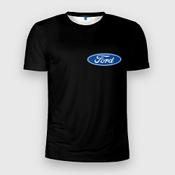 Футболка спортивная мужская FORD logo auto, цвет: 3D-принт