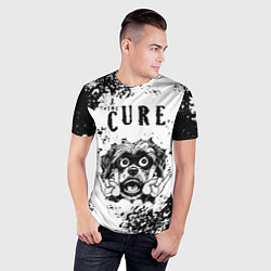 Футболка спортивная мужская The Cure - рок пес, цвет: 3D-принт — фото 2