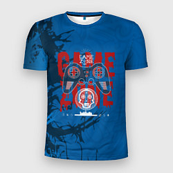 Футболка спортивная мужская Логотип геймпада, цвет: 3D-принт
