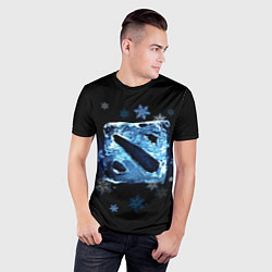 Футболка спортивная мужская Dota 2 - ice, цвет: 3D-принт — фото 2