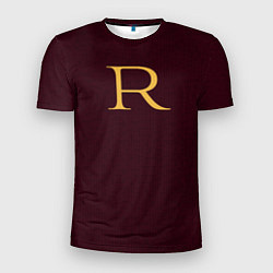Футболка спортивная мужская Weasley jumper letter R, цвет: 3D-принт