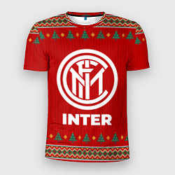 Футболка спортивная мужская Inter new year, цвет: 3D-принт