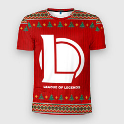Футболка спортивная мужская League of Legends new year, цвет: 3D-принт