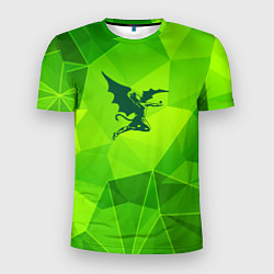 Футболка спортивная мужская Black Sabbath green poly, цвет: 3D-принт