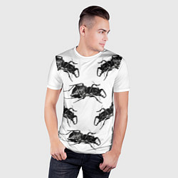 Футболка спортивная мужская Mezzanine album, цвет: 3D-принт — фото 2