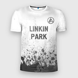 Футболка спортивная мужская Linkin Park 2024 - white gradient посередине, цвет: 3D-принт