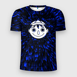 Футболка спортивная мужская Tomodachi Game blue energy, цвет: 3D-принт