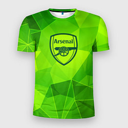 Футболка спортивная мужская Arsenal green poly, цвет: 3D-принт
