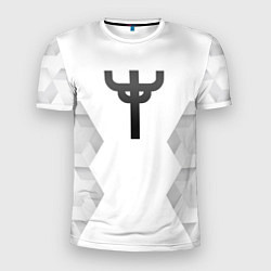 Футболка спортивная мужская Judas Priest white poly, цвет: 3D-принт
