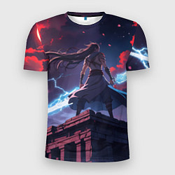 Футболка спортивная мужская Эпичное аниме, цвет: 3D-принт