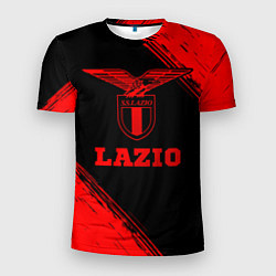 Футболка спортивная мужская Lazio - red gradient, цвет: 3D-принт
