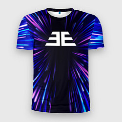 Футболка спортивная мужская Imagine Dragons neon energy, цвет: 3D-принт