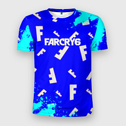 Футболка спортивная мужская Farcry 6 pattern, цвет: 3D-принт