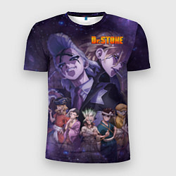 Футболка спортивная мужская Доктор Камень, цвет: 3D-принт