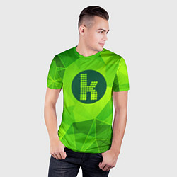 Футболка спортивная мужская The Killers green poly, цвет: 3D-принт — фото 2