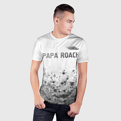 Футболка спортивная мужская Papa Roach - white gradient посередине, цвет: 3D-принт — фото 2