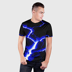 Футболка спортивная мужская The rift, цвет: 3D-принт — фото 2