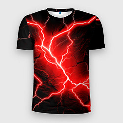 Футболка спортивная мужская Lightning, цвет: 3D-принт