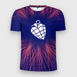 Футболка спортивная мужская Green Day red energy, цвет: 3D-принт