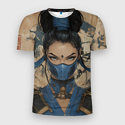 Футболка спортивная мужская Mortal Kombat - Kitana, цвет: 3D-принт