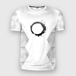 Футболка спортивная мужская The Callisto Protocol white poly, цвет: 3D-принт